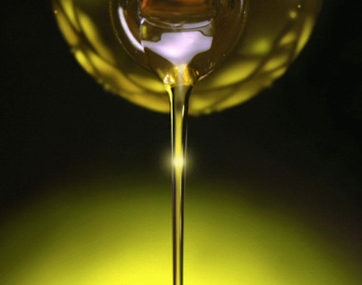 pouring anointing oil